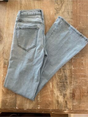 RSQ Women's Light Blue low-Rise Flare Jeans size 24